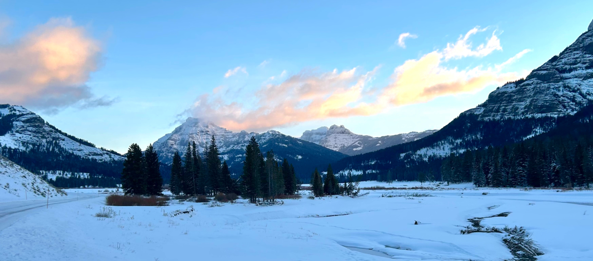 Early morning sunrise Jan 10
